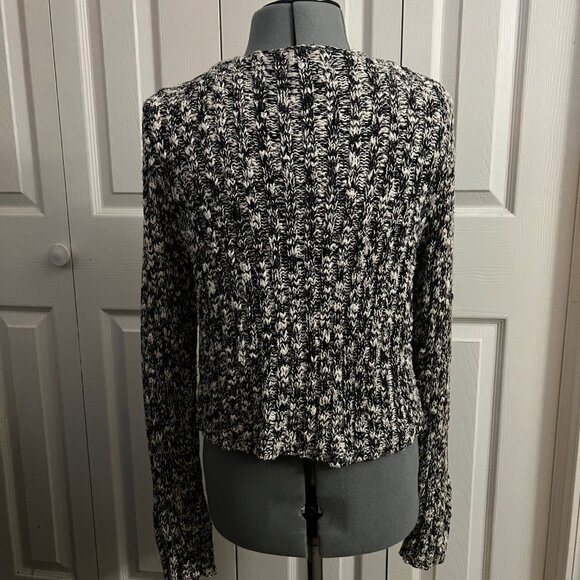 Moda International Marled Knit Button-Front Cardigan - Picture 4 of 7